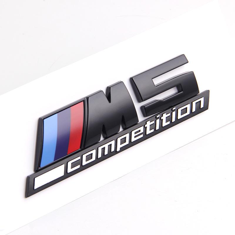BMW M5 Thunder Edition Competition Auto Logo Aufkleber für M2/M3/M6/X3/X5/X6 - Heckklappen Label