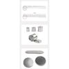 65 Pieces Jewelry Making Tool Set Professional Diamond Sorting Sieve for Gemstones Pearl