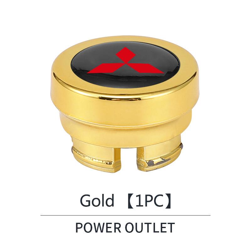 Car Cigarette Lighter Cover DustProof Cover Dustproof Cap Plug For Mitsubishi Outlander Pajero Sport Lancer ASX L200 Eclip