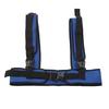 Wheelchair Belt Support Vest Adjustable Wheelchair Belt Breathable Whole Body Blue Seatbelt