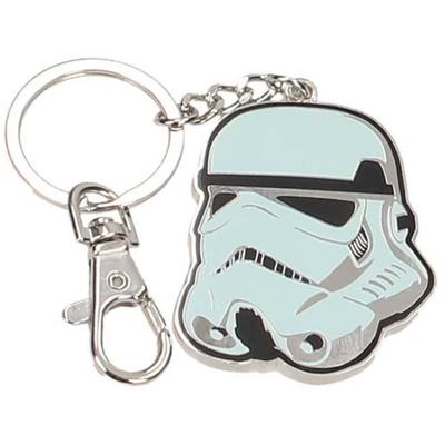 Schlüsselanhänger - STAR WARS - Stormtrooper Helm - Metall - 5 cm - Blisterverpackt