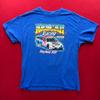 NASCAR Racing Daytona 500 Graphic T-Shirt Mens Blue Short Sleeve Crew Neck 48