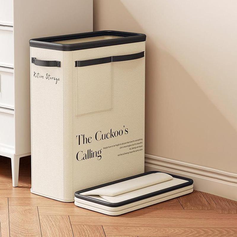 Foldable Yoga Storage Box Sundries Yoga Mat Organizing Fabric Storage Basket