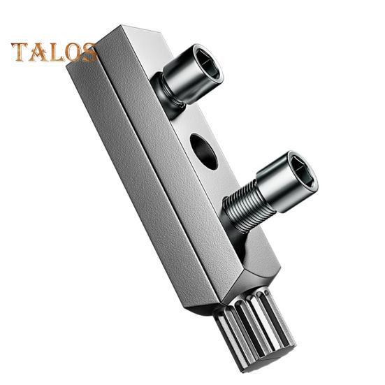 Broken Screw Extractor with Wrench Heavy Duty Metal Stripping Screws Remover Universal 1/2 3/4-Inch Faucet Angle Valve Wire Removal Tool