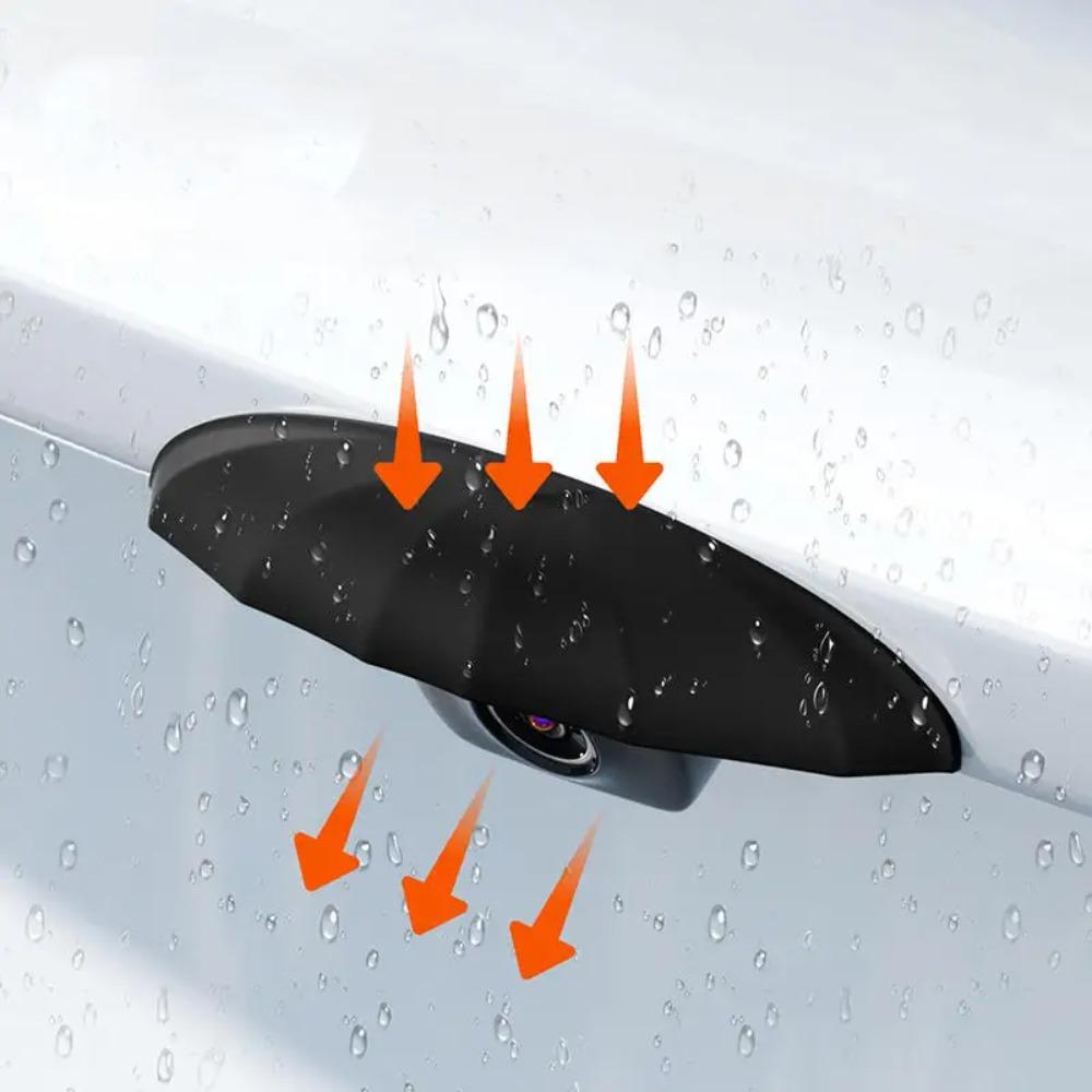 Car Rear Camera Rain Cover 3Pc ABS Rain Proof Waterproof Shield Reversing Camera Cover Reverse Shade Exterior Accessory Hot Sale