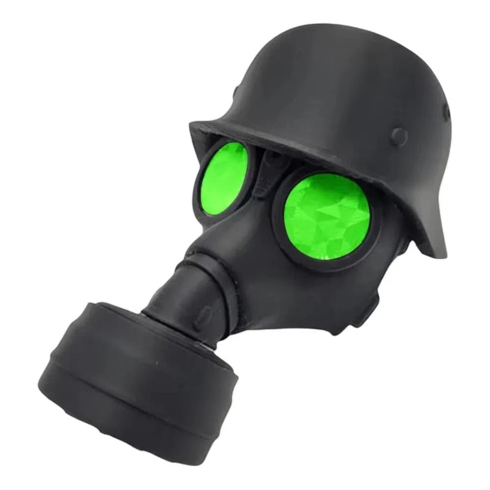 Aesthetic Trailer Ball Cover Decorative Gas Mask Helmet Cover Cap  Cars Caravan Decoration
