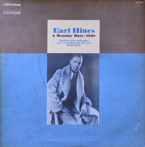 

LP Record EARL HINES - A Monday Date 1928 MLP2012 MILESTONE 1970 US Jazz Used