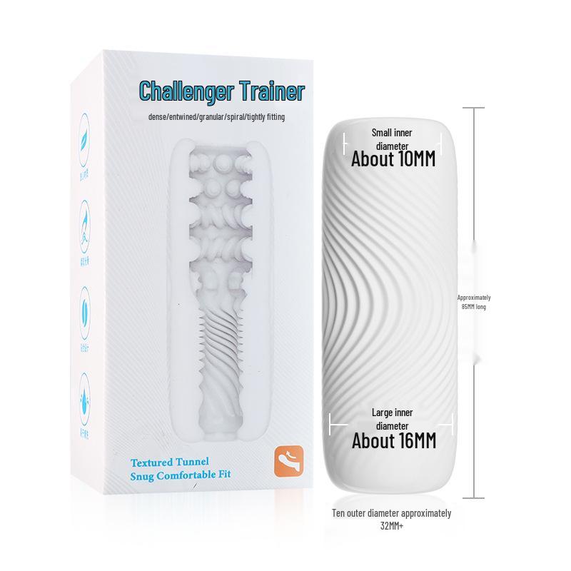 Ji Yu Challenger Dual-Headed Male Masturbator & Penis Trainer