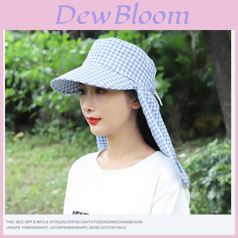 Summer Women Sun Hat With Geometric Design And Breathable Cotton Fabric For Sunshade