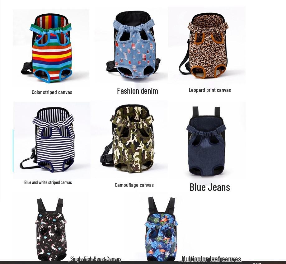 Atmungsaktiver Reise-Haustierrucksack für Hunde