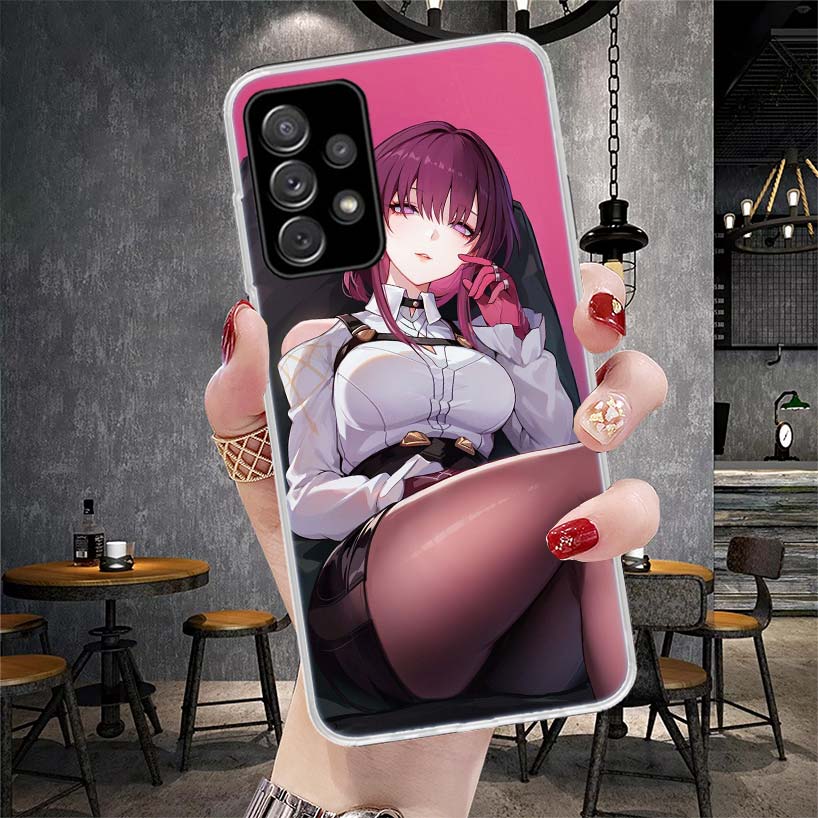 Honkai Star Rail Kafka Phone Case For Samsung Galaxy A13 A14 A15 A16 A17 A53 A54 A55 A56 A57 A33 A34 A35 A36 A37 A23 A24 A25 A26