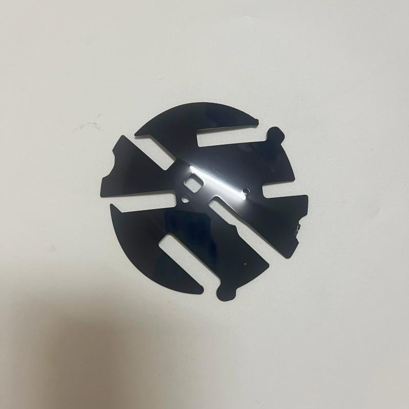 

2026 Hot For VW VOLKSWAGEN Hub Caps 1pcs 110mm black/red/white Car Rear logo background For Golf 6/7/7.5/Polo/Passat/ T-Roc/Arte