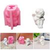 Silicone Molds Baby Little Boy Plasters Molds Casting Molds Ornament Molds Epoxy Resin Molds Craft Supplies