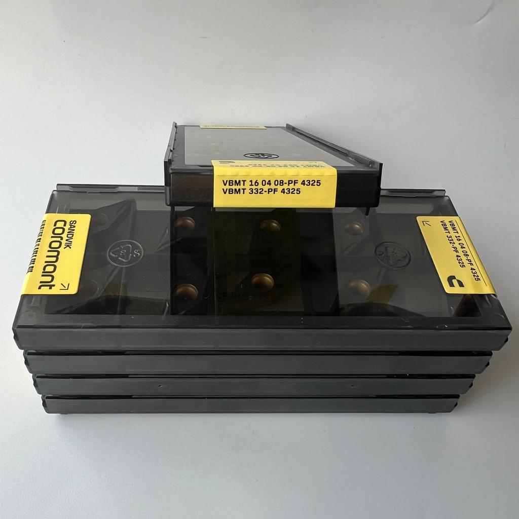 SANDVIK / VBMT160408-PF 4325 / Industrial indexable Carbide Inserts 10 Pcs