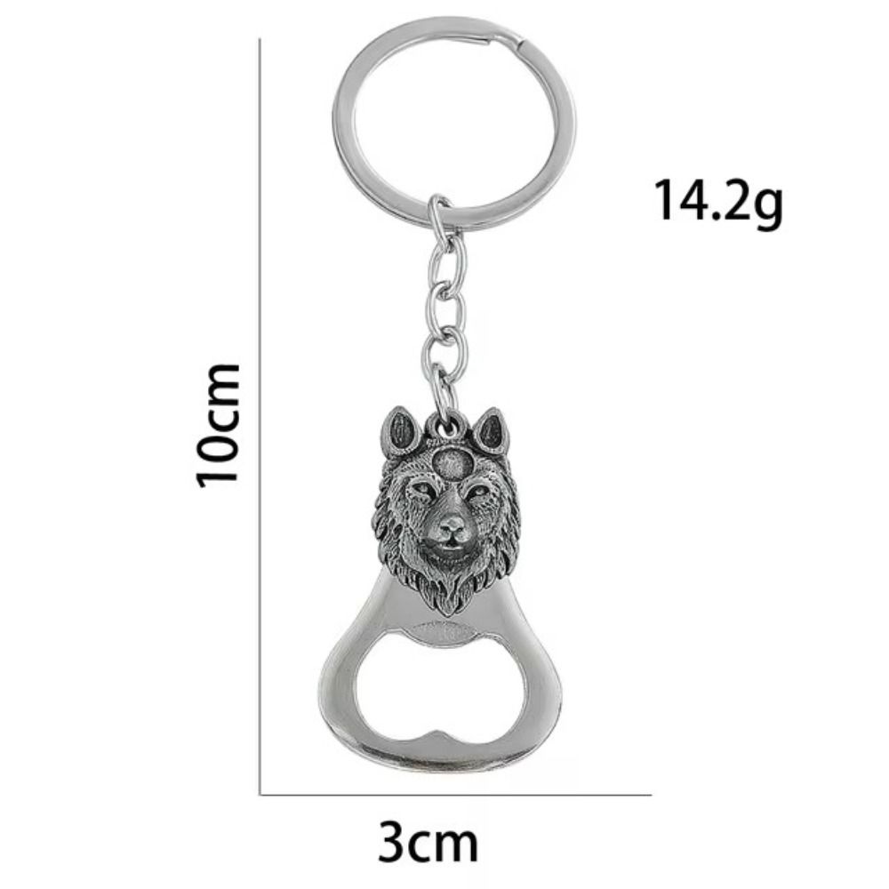 Frog Wolf Metal Lion Keyring Bronze Color Beer Opener Keychain Turtle Bottle Opener Party Favor