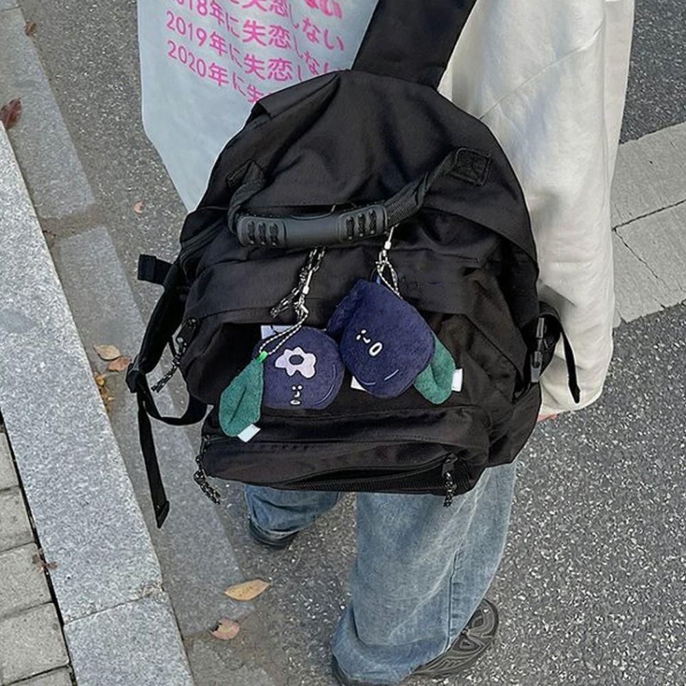 

Key Chain Mushroom Carrot Vegetable Bag Pendant Korean Keychains Soft Stuffed Toys Korean Keyrings