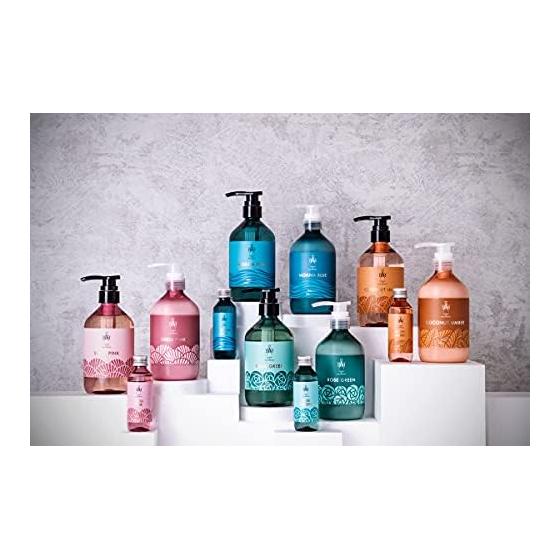 ISM Shampoo & Treatment Set Coconut Amber 490ml each