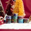 12pcs Merry Christmas Washi Tapes Set 15mm*5m Winter Gift Paper Adhesive Masking Tape Decoration