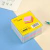 500/750Sheets Color Posted It Sticky with Acrylic Box Notes Pads Memo Notepad Notebook Stationery Posits Student Message Sticker