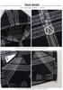 Women's Loose Plaid Hooded Jacket - 2025 Autumn/Winter Fashionable Zipper Cardigan