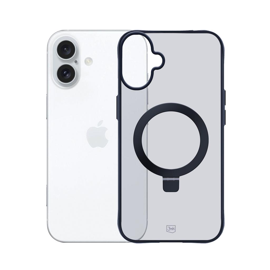 Apple Iphone 16 Plus - 3Mk Smoke Case Mag&Stand