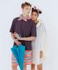 [Sunday Lounge] Men's Beach Stripe T-shirt Pants Set SMKFA402 [Shipped from Korea] 100% Authentic