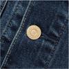 Levis SS25 New Year Limited Edition Drawstring Connection Design Button Closure Denim Jacket Men Jackets Dark-Blue 0036E-0000