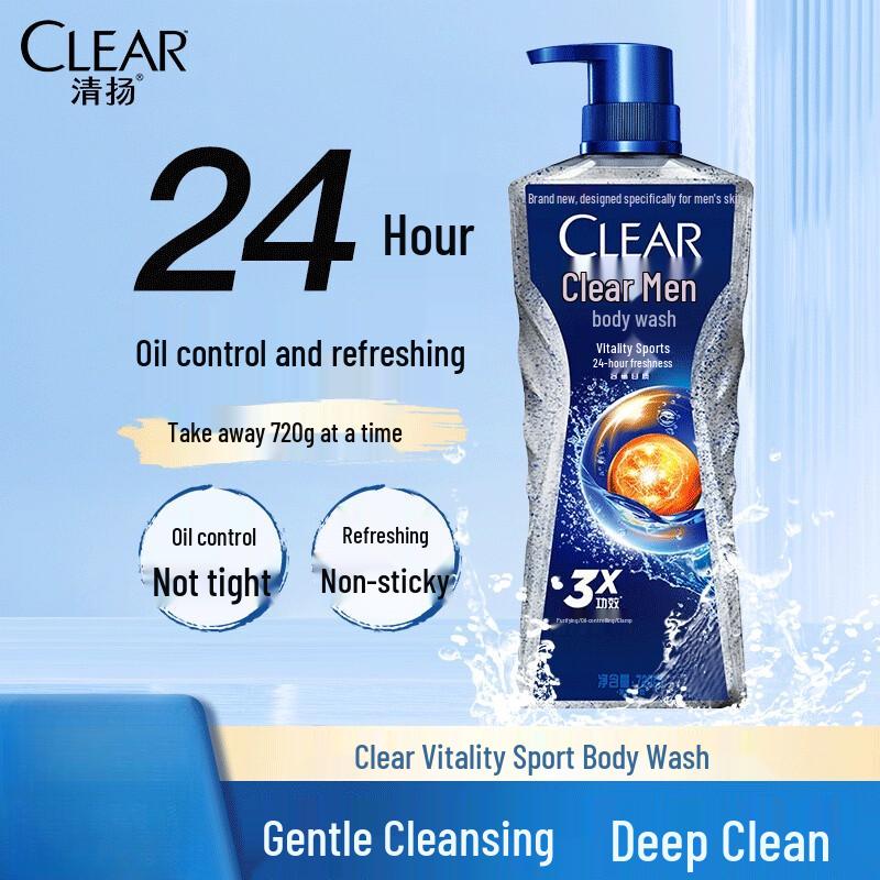 

CLEAR Men s Vitality Sport Shower Gel