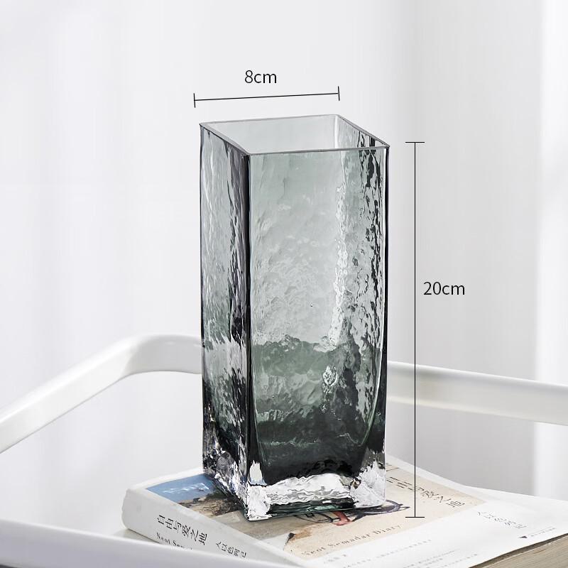 YUZHUXUN HC Minimalist Transparent Glass Vase