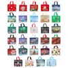 Christmas Gift Bags Large Reusable Tote Bag with Handles Non-Woven Christmas Grocery Shopping Bag for Holiday Xmas Party Supplies