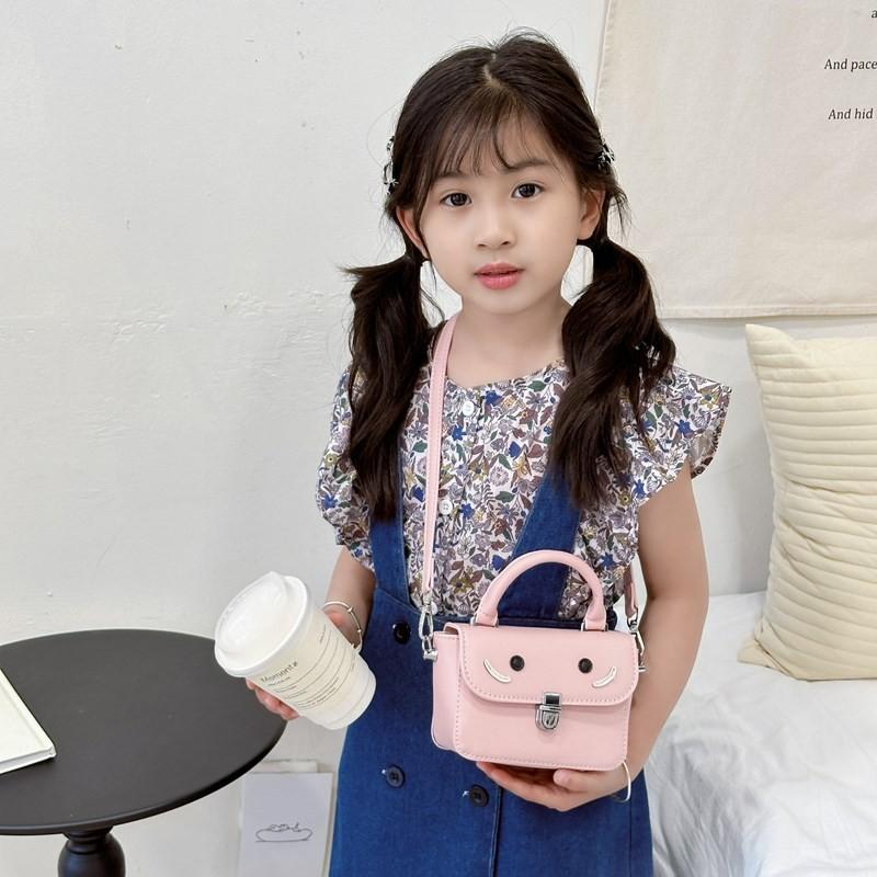 Entzückende Mini-Katzen-Umhängetasche im koreanischen Stil für Kinder, modisch und lustig