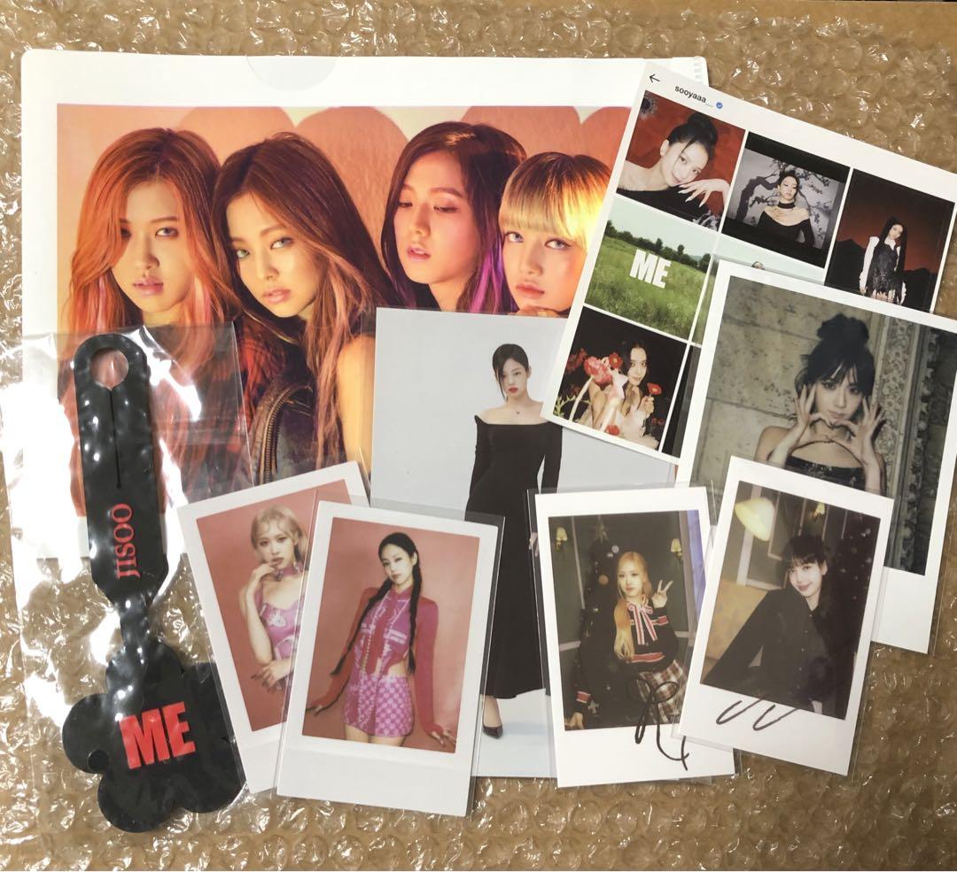 

[USED] blackpink ME the game born pink bonus trading card