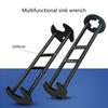 Multifunctional Plumbing Repair Tool Flume Sink Wrench Sink Faucet Plumbing 6XDE
