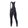 Santic Men's Bib Pants, Bib Tights, Cycling Pants for Spring and Autumn, Long, Cycling Wear with Side Pockets and 3D Sponge Pads