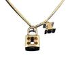 Women's Arc De Triomphe Openwork Padlock Pendant Necklace - European & American Fashion, Light Luxury Clavicle Chain