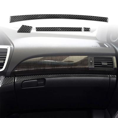 For Honda Accord 2014-2017 Car Center Console Decoration Cover Sticker Decal Trim Auto Interior Accessories Carbon Fiber