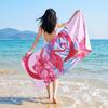 Double-Sided Plush Microfiber Beach Towel, 70x150cm - Quick-Drying, Skin-Friendly, Portable Shawl