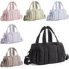 Nylon Puffer Handbag With Top Handle For Daily Casual Womens Shoulder Bag