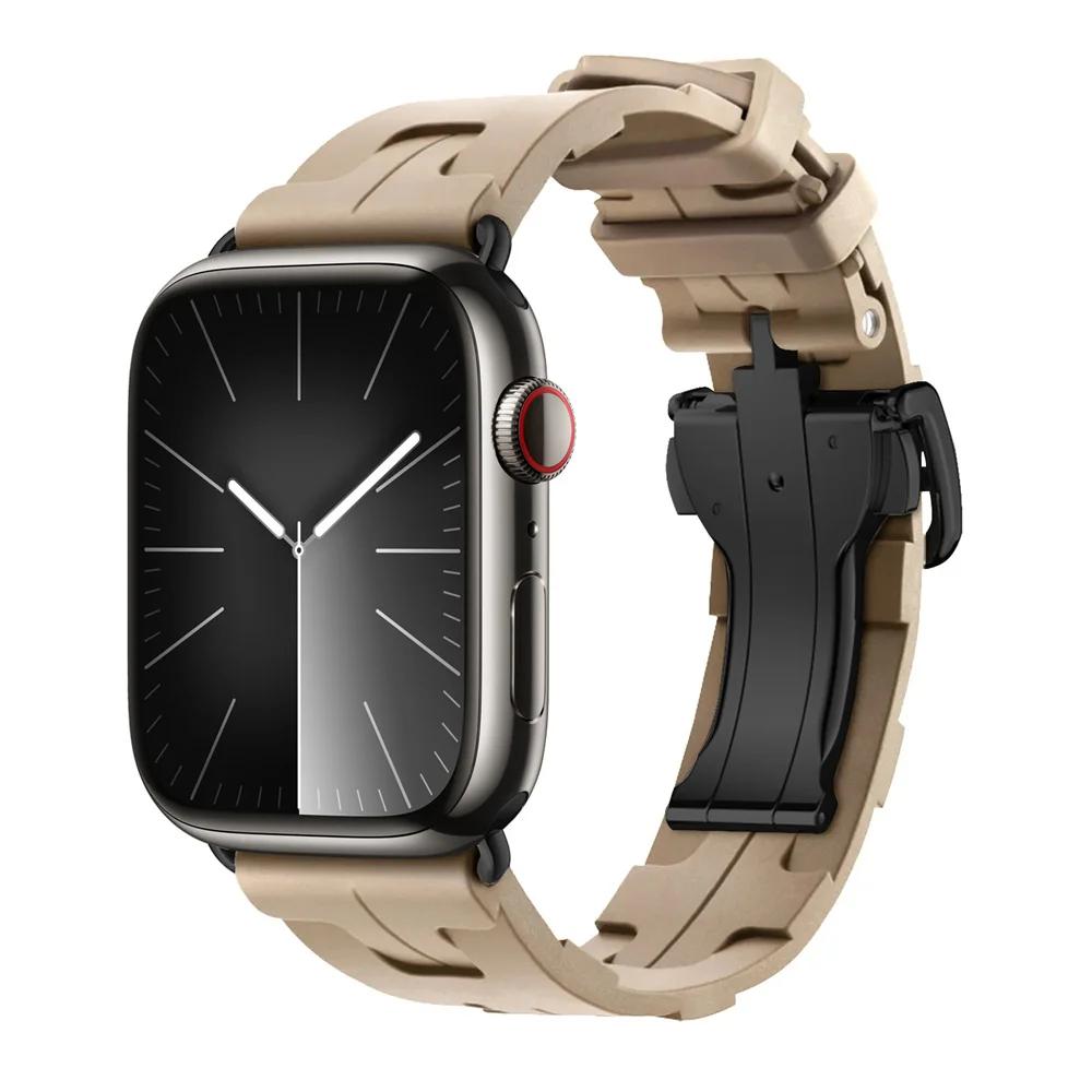 

З логотипом Kilim Одинарний силіконовий ремінець для Apple Watch 46 мм 42 мм Ремінець для iWatch 11 10 9 8 Ultra3 49 мм 45 мм 38 мм Ремінець для годинника 38mm 40mm 41mm&With Logo