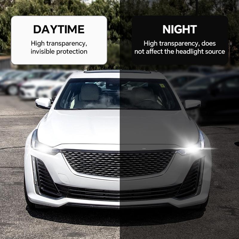 Headlight Rearview B C Pillars TPU Anti-scratch Protection Film For Cadillac CT5 Luxury Premium -2024 Clear Bra Pre-cut PPF
