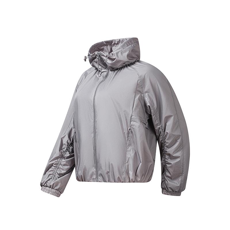 FILA Fitness Fashion Versatile Jacket Women jackets Zinc A11W631702FPU