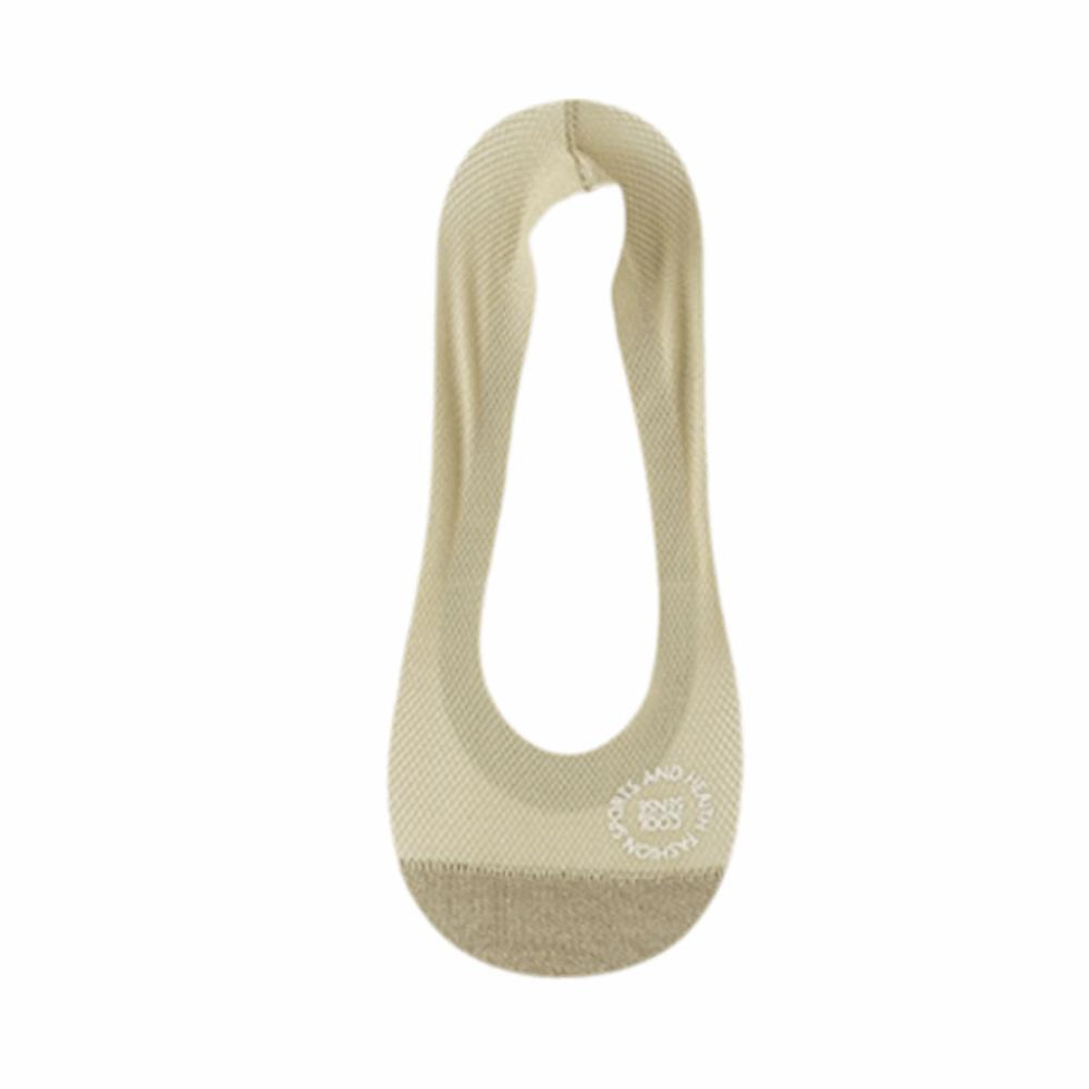 Mesh Bottom Invisible Socks Ultra-Thin Anti Slip Socks Simple Women Ankle Socks Spring Summer зелёный