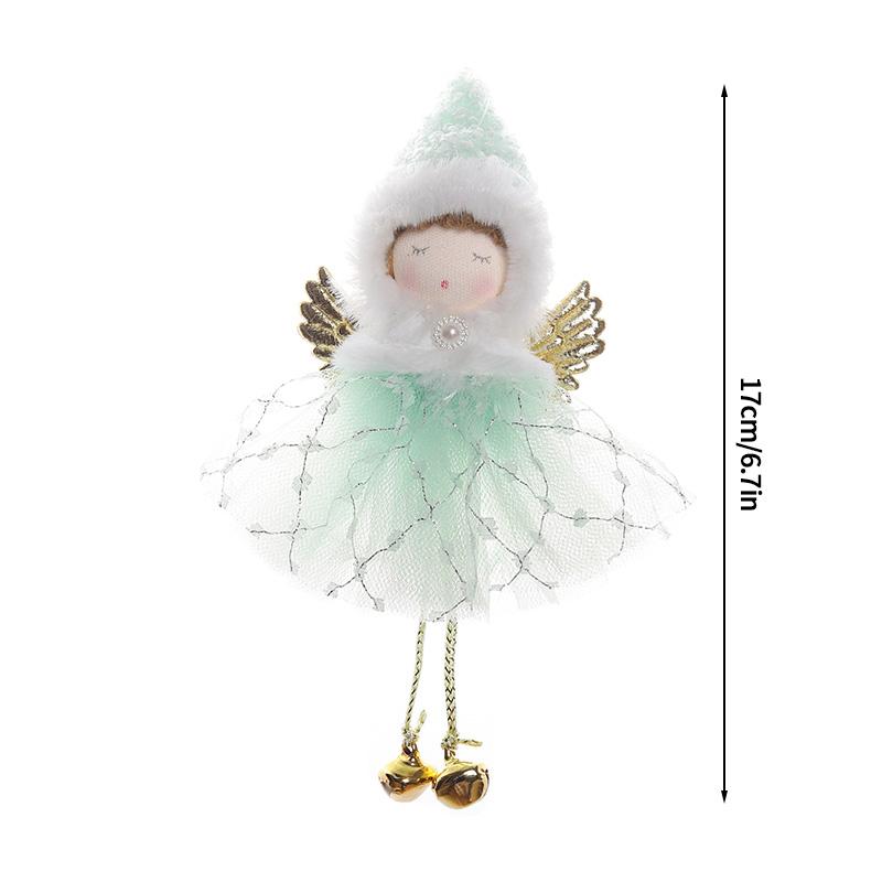Christmas Doll Ornament Christmas Decoration 2025 Christmas Tree Hanging Pendant New Year Angel Doll Festival Gift for Children