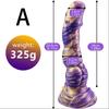 Realistischer Silikon-Tierdildo, vaginaler G-Punkt mit Saugnapf, Analplug, freihändiges Riesenmonster, erwachsenes weibliches Sexspielzeug