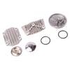 50cc 70cc 90cc 110cc Motorcycle Oil Cooler Adapter Engine Cylinder Cover Horizontal Engine Adapter Engine Cylinder Cover