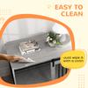118cm Dog Crate Furniture with Removable Cushion for Extra Large Dogs - Grey