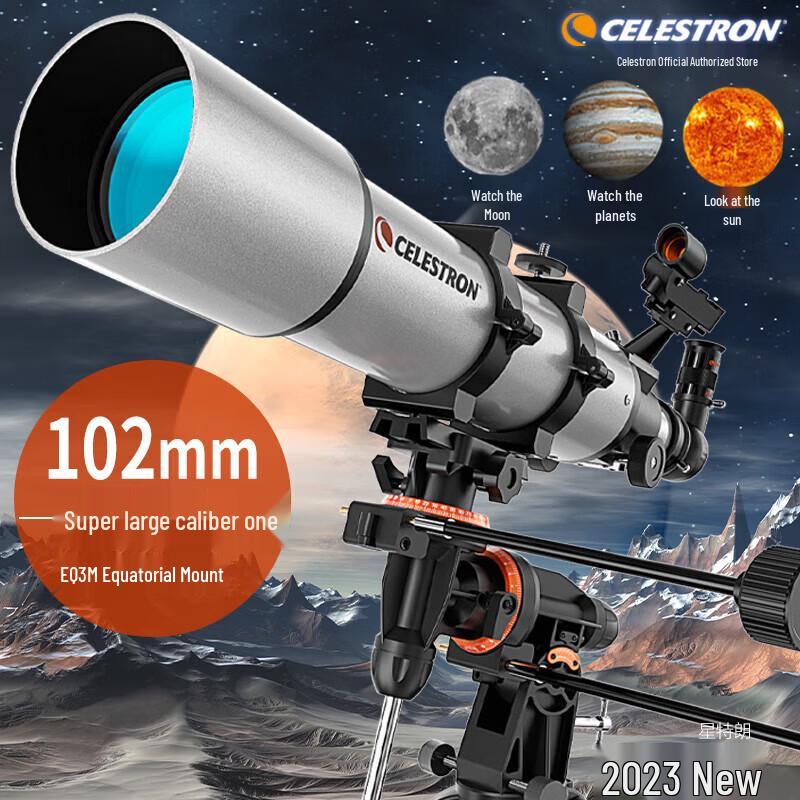 Celestron 102 EQ3M-R4 Astronomical Telescope