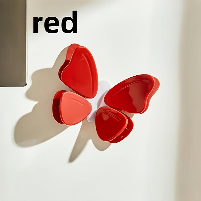 Magnetic Food Storage Clips - Cute Butterfly Design, Durable Plastic, Easy-to-Use for Kitchen & Fridge Organization