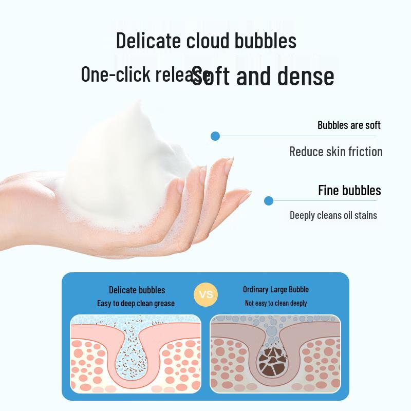 Little Raccoon Kids Amino Acid Cloud Cleansing Foam