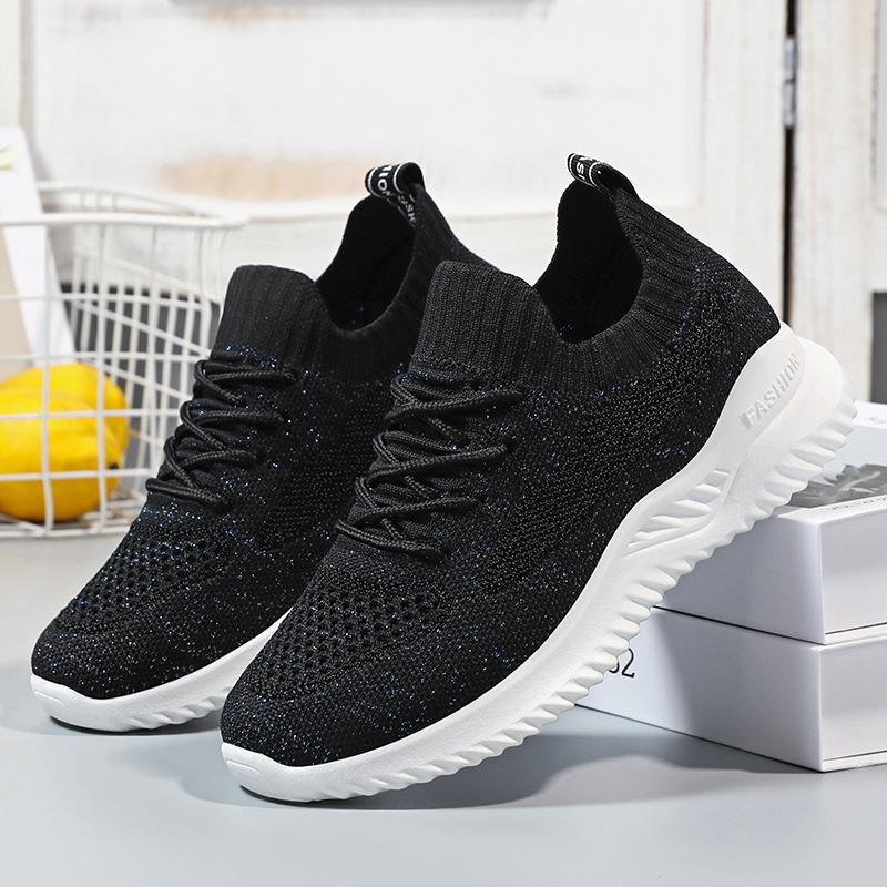 Обувь женская осенняя новая повседневная обувь дышащая легкая спортивная обувь 41 — фото 3